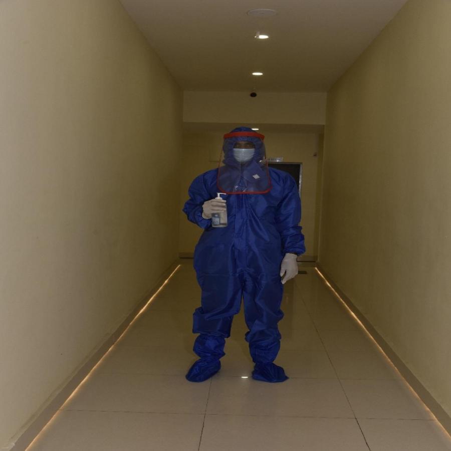 Hotel Tridev Grand バラナシ エクステリア 写真